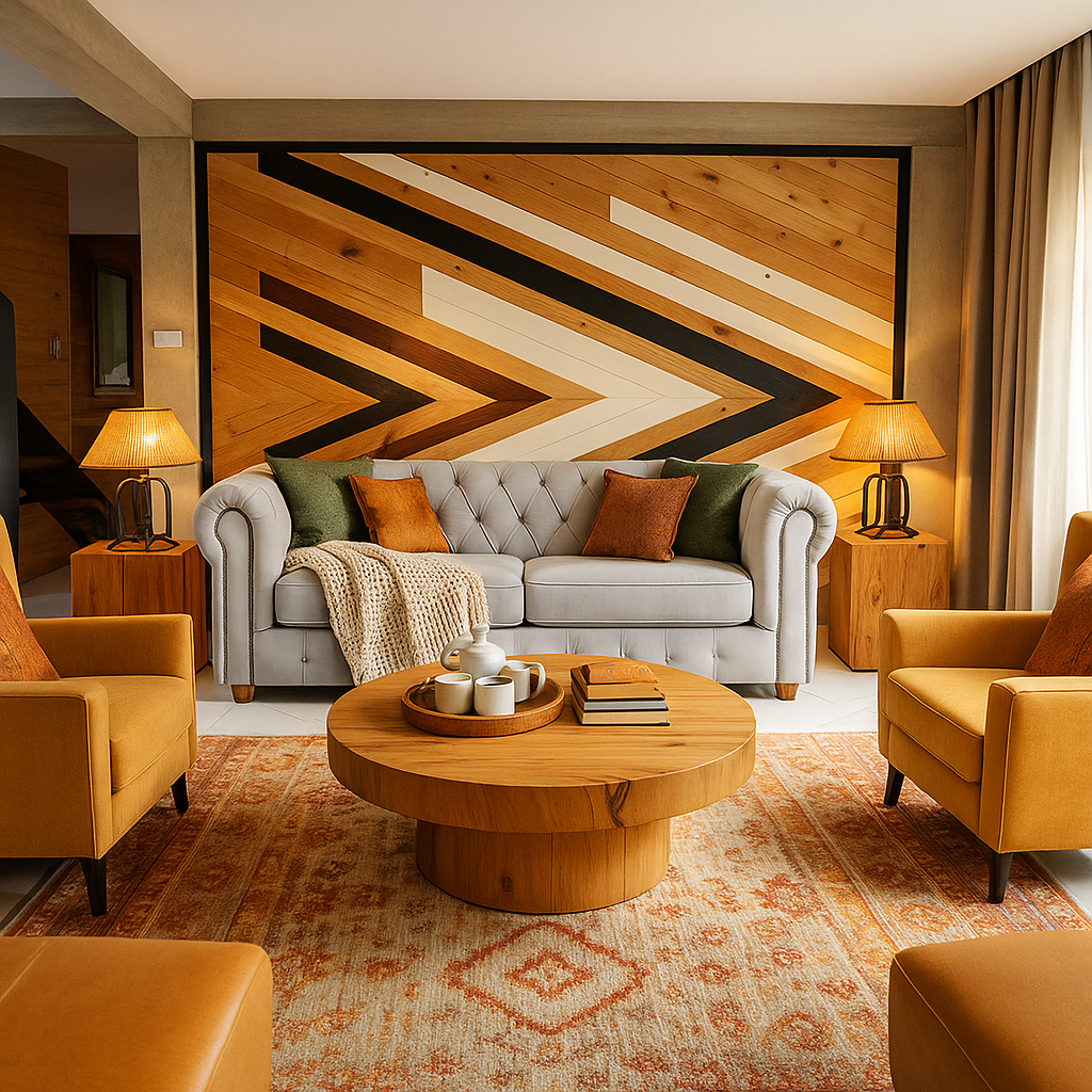 Sofá Chesterfield Moderno y clásico en Felpa