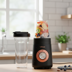 Licuadora Personal 2 jarros 350 watts Thor Gold Rose Personal Blender