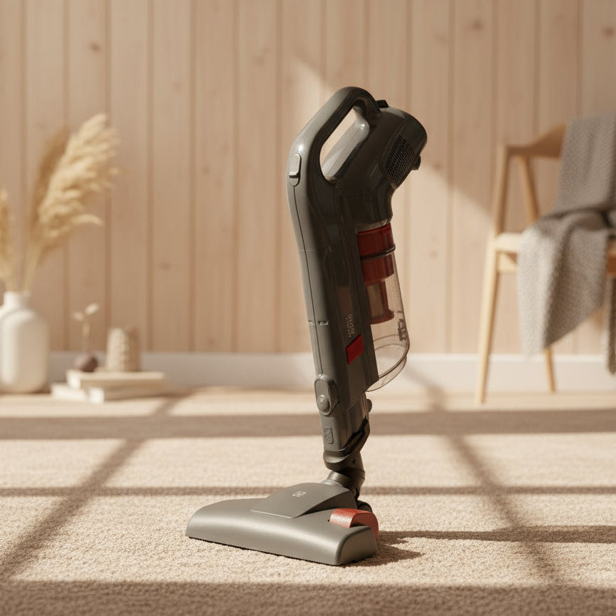Aspiradora Vertical Electrolux 3 en 1 – Potente, práctica y multifuncional